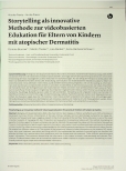 Vorschauseite 1: Storytelling als innovative Methode zur videobasierten Edukation für Eltern von Kindern mit atopischer Dermatitis