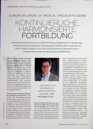 Vorschauseite 1: kontinuierliche Harmonisierte Fortbildung