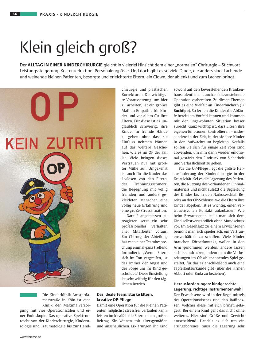 Vorschauseite 1: Klein gleich groß?