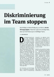 Vorschauseite 2: Diskriminierung im Team stoppen