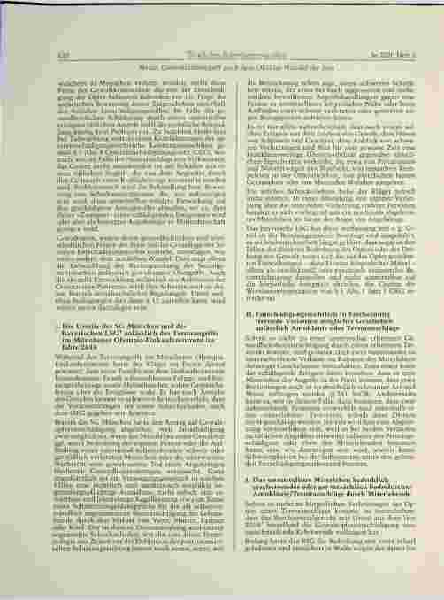 Vorschauseite 2: Gewalttatenbegriff nach dem OEG im Wandel der Zeit -