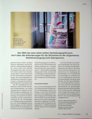 Vorschauseite 2: Richter kippen Notfallstufenregelung