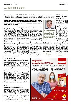 Vorschauseite 1: Keine Betriebsaufgabe durch GmbH-Gründung