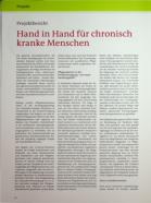 Vorschauseite 1: Hand in Hand für chronisch kranke Menschen