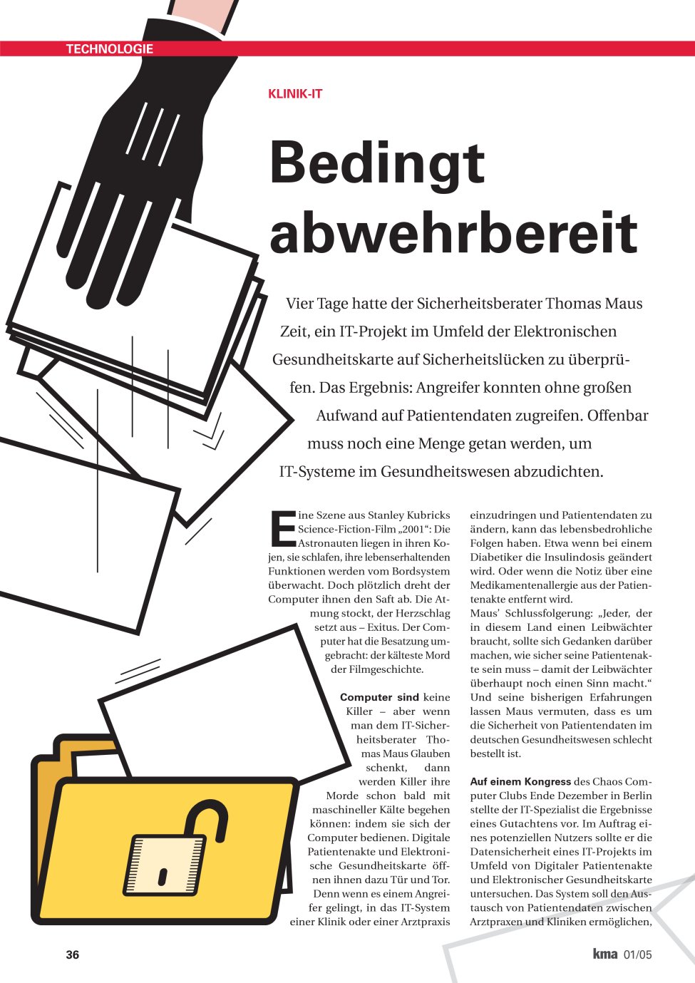 Vorschauseite 1: Bedingt abwehrbereit