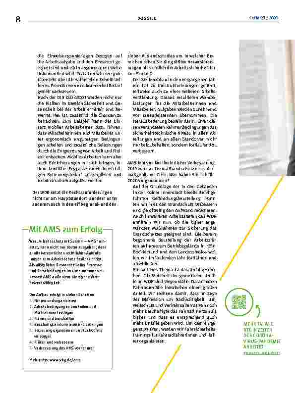 Vorschauseite 2: Traumquote für den Arbeitsschutz