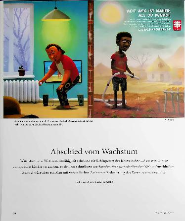 Vorschauseite 1: Abschied vom Wachstum
