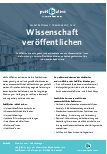 Vorschauseite 1: Wissenschaft veröffentlichen