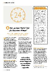 Vorschauseite 1: Der „graue Markt“ der „24-Stunden-Pflege“