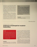 Vorschauseite 4: Aufbau eines gewerkschaftlichen Informationsstandes auf dem Krankenhausgelände.
