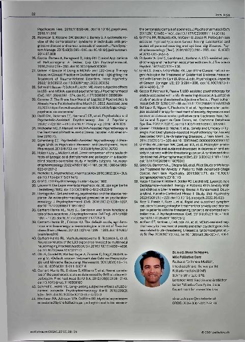 Vorschauseite 5: Psychedelika-assistierte Therapie bei Total Pain am Lebensende: Eine therapeutische Perspektive für die Zukunft?