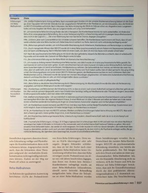 Vorschauseite 6: Erfahrungen von ME/CFS-Kranken (Myalgische Enzephalomyelitis/Chronisches Fatigue-Syndrom) mit Arztsuche, Rehaund Klinikaufenthalten, Gutachterinnen sowie Krankenund Rentenversiche…