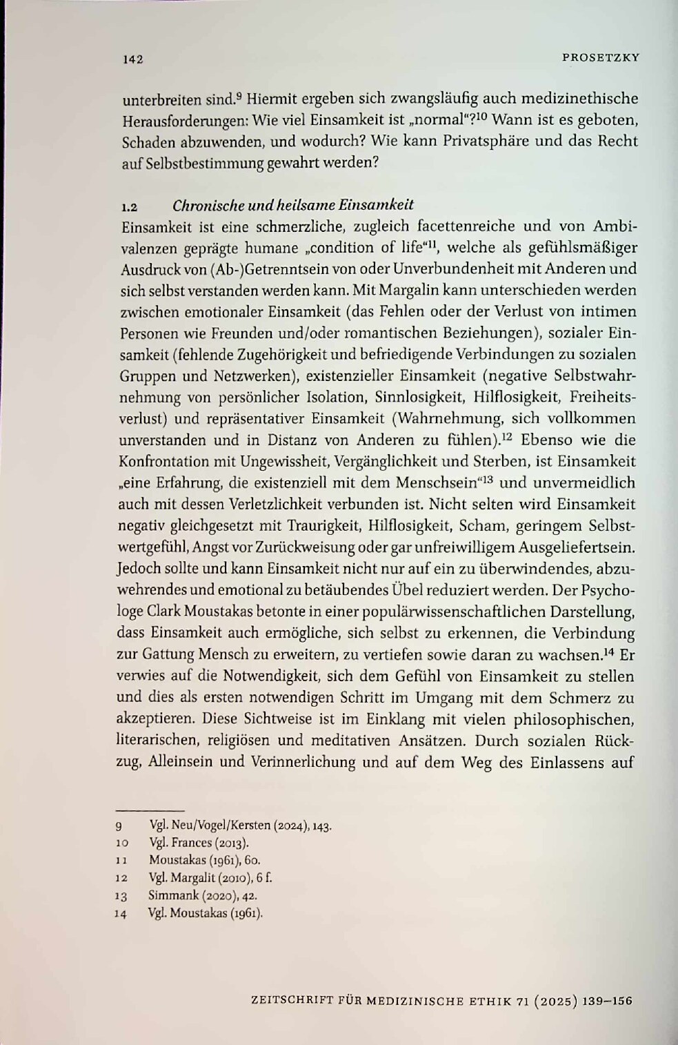 Vorschauseite 4: Einsamkeit unter Bedingungen von geistiger Behinderung – medizinethische Implikationen aus interdisziplinärer Perspektive