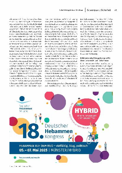 Vorschauseite 2: Hebammengeleitete Geburtshilfe: Physiologische Geburt bei maximaler Sicherheit und gleichzeitig hoher Berufszufriedenheit der Hebammen.