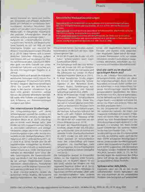 Vorschauseite 2: Studie liefert neue Impulse für die ergotherapeutische Intervention.