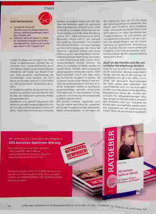 Vorschauseite 5: Studie liefert neue Impulse für die ergotherapeutische Intervention.