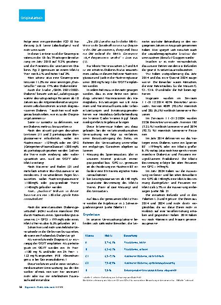 Vorschauseite 3: Diabetes Mellitus in der verkehrsmedizinischen Begutachtung – Eine Diskussionsanregung