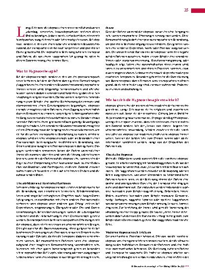Vorschauseite 2: Hypnosetherapie Dialog mit dem Unterbewusstsein