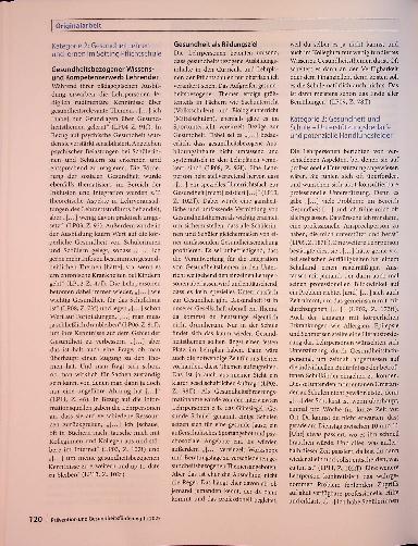 Vorschauseite 5: Gesundheit an österreichischen Pflichtschulen aus der Sicht Lehrender: eine qualitative Studie
