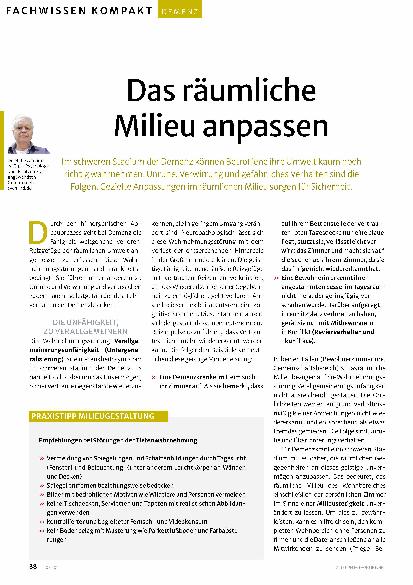 Vorschauseite 1: Das räumliche Milieu anpassen
