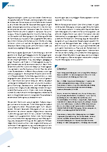 Vorschauseite 6: Frühe Bildung im Spiegel der nationalen Bildungsberichterstattung