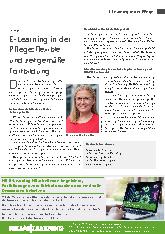 Vorschauseite 1: E-Learning in der Pflege: flexible und zeitgemäße Fortbildung
