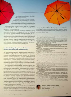 Vorschauseite 4: Wo Sorge Sinn stiftet Kommunale Fürsorge im Horizont der Care-Ethik