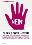 Vorschauseite 1: Stark gegen Gewalt