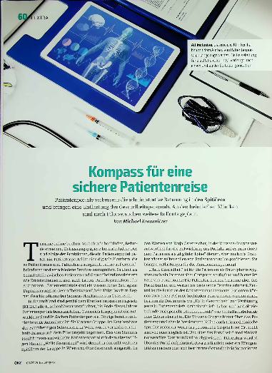 Vorschauseite 1: Kompass für eine sichere Patientenreise