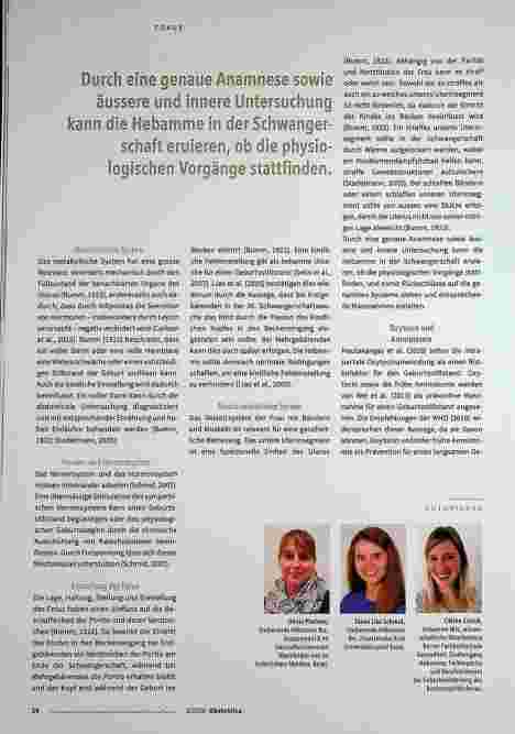Vorschauseite 3: Was erhöht oder mindert das Risiko für einen Geburtsstillstand?