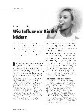 Vorschauseite 1: Lebensmittelindustrie: Wie Influencer Kinder ködern