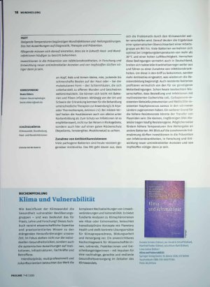 Vorschauseite 3: Wie das Klima die Wundheilung beeinflusst Herausforderung Klimawandel.