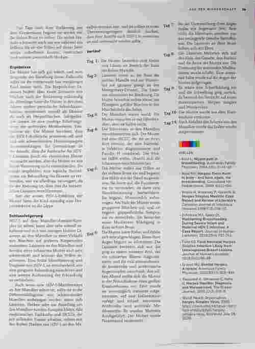 Vorschauseite 3: Schwere HSV-1-Mastitis bei einer stillenden Mutter