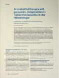 Vorschauseite 1: Arzneimitteltherapie mit peroralen, zielgerichteten Tumortherapeutika in der Hämatologie