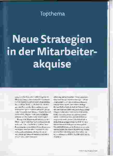 Vorschauseite 2: So schöpfen Sie Ihr Bewerberpotenzial aus: Strategien in der Mitarbeiterakquise