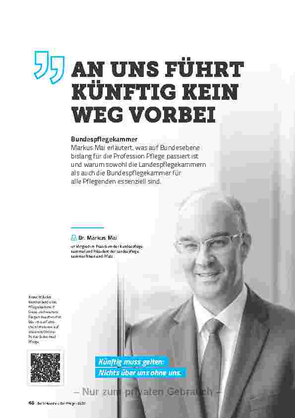 Vorschauseite 1: An uns führt künftig kein Weg vorbei.