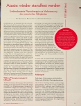 Vorschauseite 2: Ataxie: wieder standfest werden - Evidenzbasierte Physiotherapie zur Verbesserung der motorischen Fähigkeiten