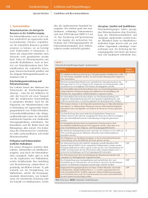 Vorschauseite 4: Übersicht: S2e-Leitlinie Telemedizin in der prähospitalen Notfallmedizin