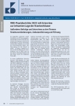 Vorschauseite 1: VKD-Praxisberichte 2022 mit Interview zur brisanten Lage der Krankenhäuser