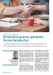 Vorschauseite 1: Entwicklung einer gelebten Sicherheitskultur