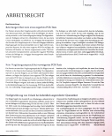 Vorschauseite 1: Arbeitsrecht