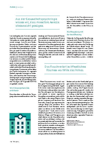Vorschauseite 5: Gesundheitsökonomie Wie das System fair und bezahlbar bleiben kann