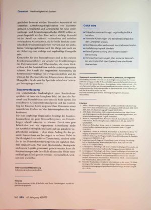 Vorschauseite 4: Nachhaltigkeit mit System Wirtschaftlich, wirksam, wandelbar