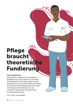 Vorschauseite 1: Pflege braucht theoretische Fundierung