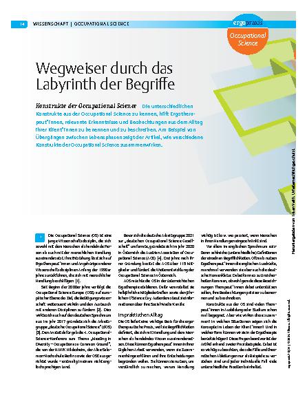 Vorschauseite 1: Wegweiser durch das Labyrinth der Begriffe