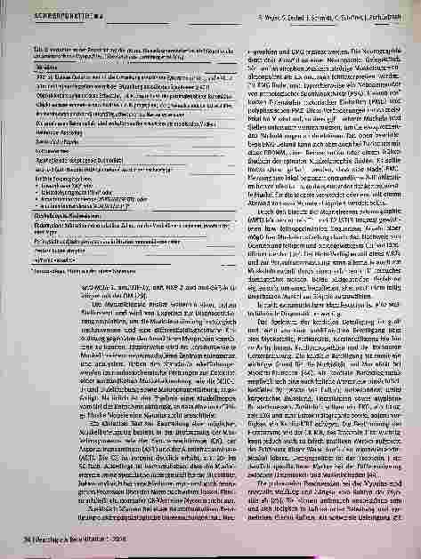 Vorschauseite 3: Erwachsene nicht-infektiöse Myositiden - Übersicht und Therapie