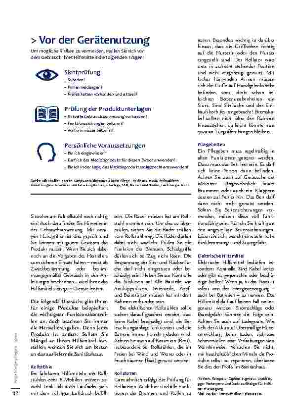Vorschauseite 2: Vor der Gerätenutzung