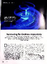 Vorschauseite 1: Feintuning für Cochlea-Implantate