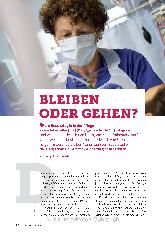 Vorschauseite 1: Bleiben oder gehen?