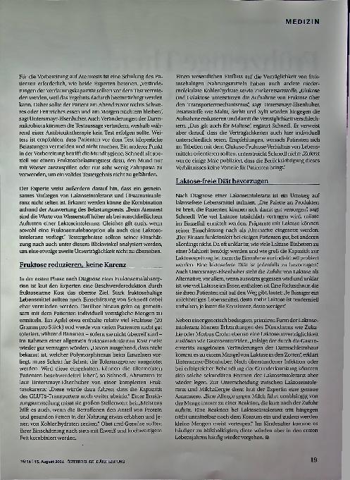 Vorschauseite 2: Fokus auf individuelle Verträglichkeit